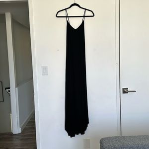 Long black dress no tags (fits like SMALL)